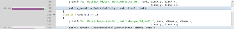 Waiting For Accelerator Source code view