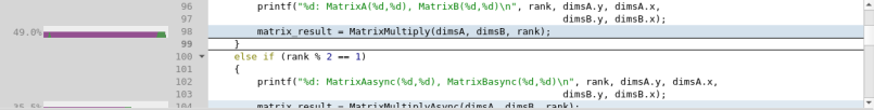 Waiting For Accelerator Source code view