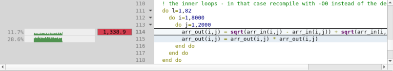 SPE sample in the Source Code Editor