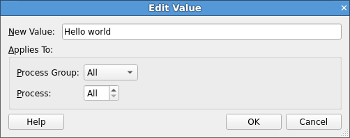 Edit variables