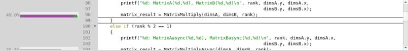 Waiting For Accelerator Source code view