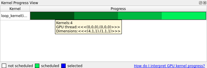 Multiple kernels in progress with the same name