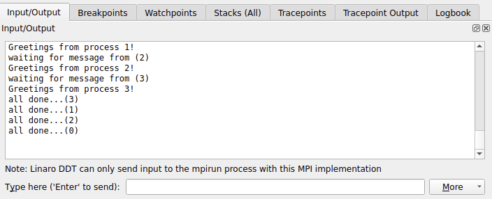 Standard output